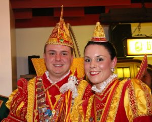 Godesberger Prinzenpaar Prinz Tobias I. (Nolden) und Godesia Vanessa (Klasen)